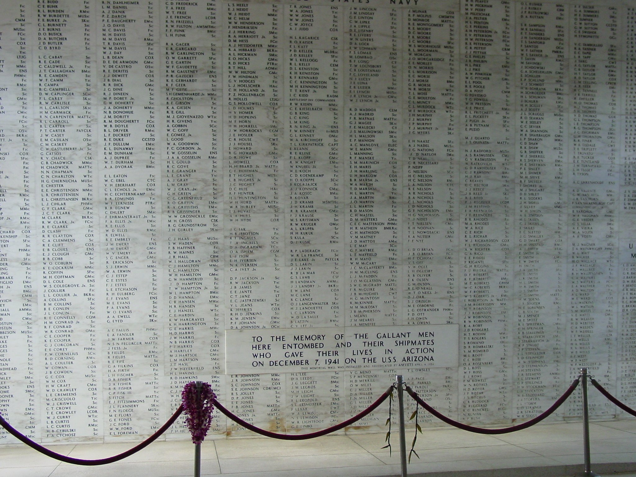 names of dead